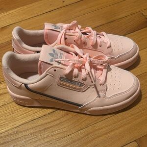 Adidas Kids Light Pink Sneakers